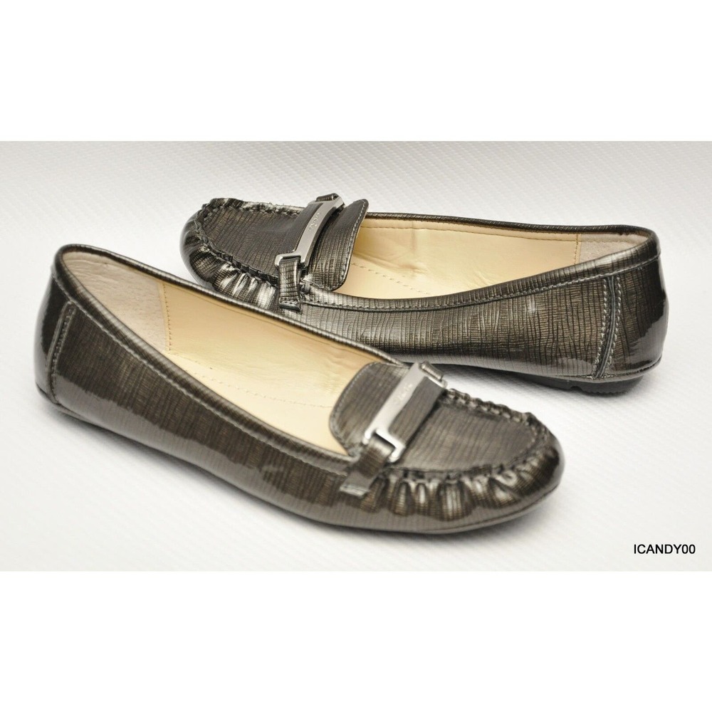 Calvin Klein Metallic Loafers